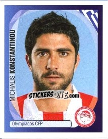 Sticker Michalis Konstantinou - UEFA Champions League 2007-2008 - Panini