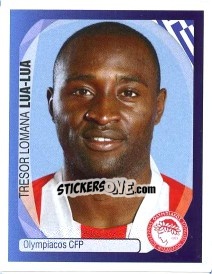 Figurina Tresor Lomana Lua-Lua - UEFA Champions League 2007-2008 - Panini