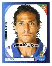 Cromo Bruno Alves - UEFA Champions League 2007-2008 - Panini