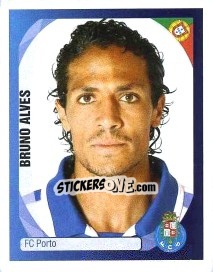 Figurina Bruno Alves - UEFA Champions League 2007-2008 - Panini