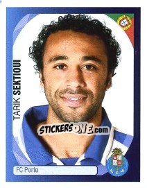 Sticker Tarik Sektioui - UEFA Champions League 2007-2008 - Panini