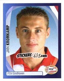 Cromo Jan Kromkamp - UEFA Champions League 2007-2008 - Panini