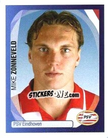 Sticker Mike Zonneveld - UEFA Champions League 2007-2008 - Panini