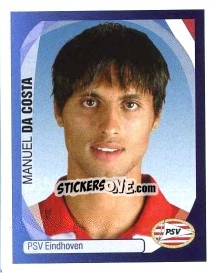 Sticker Manuel Da Costa - UEFA Champions League 2007-2008 - Panini