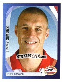 Sticker Timmy Simons - UEFA Champions League 2007-2008 - Panini