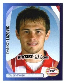 Sticker Danko Lazovic - UEFA Champions League 2007-2008 - Panini