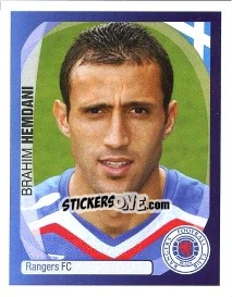 Figurina Brahim Hemdani - UEFA Champions League 2007-2008 - Panini