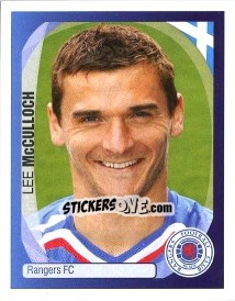 Sticker Lee McCulloch - UEFA Champions League 2007-2008 - Panini