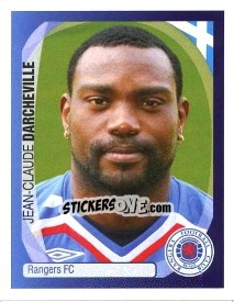 Cromo Jean-Claude Darcheville - UEFA Champions League 2007-2008 - Panini