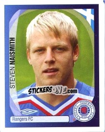 Sticker Steven Naismith - UEFA Champions League 2007-2008 - Panini