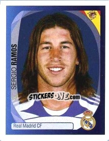 Sticker Sergio Ramos - UEFA Champions League 2007-2008 - Panini