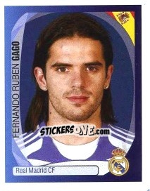 Sticker Fernando Ruben Gago - UEFA Champions League 2007-2008 - Panini