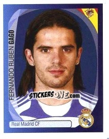 Figurina Fernando Ruben Gago - UEFA Champions League 2007-2008 - Panini