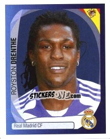 Sticker Royston Drenthe - UEFA Champions League 2007-2008 - Panini