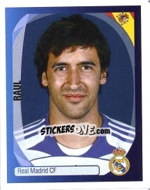 Figurina Raul González - UEFA Champions League 2007-2008 - Panini