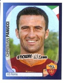 Sticker Christian Panucci - UEFA Champions League 2007-2008 - Panini