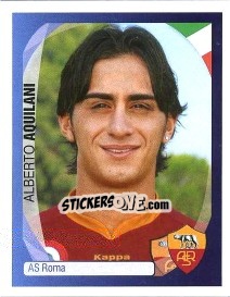 Sticker Alberto Aquilani - UEFA Champions League 2007-2008 - Panini