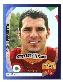 Cromo Simone Perrotta - UEFA Champions League 2007-2008 - Panini