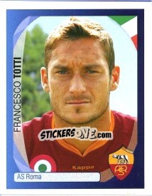 Sticker Francesco Totti - UEFA Champions League 2007-2008 n. 365 - Panini