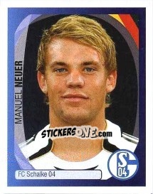Sticker Manuel Neuer - UEFA Champions League 2007-2008 n. 367 - Panini