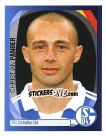 Sticker Christian Pander - UEFA Champions League 2007-2008 n. 371 - Panini