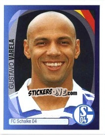 Cromo Gustavo Varela - UEFA Champions League 2007-2008 - Panini