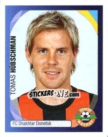 Sticker Tomas Hübschman - UEFA Champions League 2007-2008 - Panini