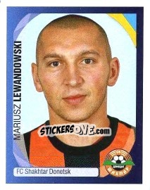 Sticker Mariusz Lewandowski - UEFA Champions League 2007-2008 - Panini