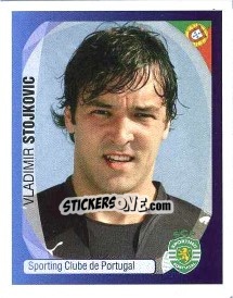 Sticker Vladimir Stojkovic - UEFA Champions League 2007-2008 - Panini