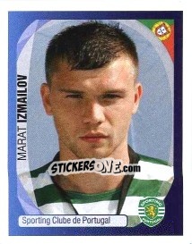 Sticker Marat Izmailov - UEFA Champions League 2007-2008 - Panini