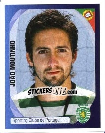 Sticker João Moutinho - UEFA Champions League 2007-2008 - Panini