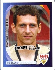 Sticker Raphael Schäfer - UEFA Champions League 2007-2008 n. 418 - Panini