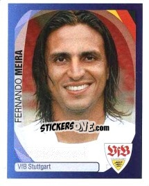 Figurina Fernando Meira - UEFA Champions League 2007-2008 - Panini