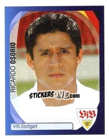 Sticker Ricardo Osorio - UEFA Champions League 2007-2008 - Panini