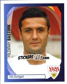 Sticker Yildiray Bastürk - UEFA Champions League 2007-2008 - Panini