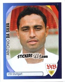 Sticker Antonio Da Silva - UEFA Champions League 2007-2008 - Panini