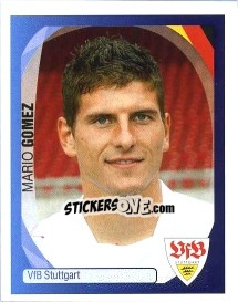 Sticker Mario Gomez - UEFA Champions League 2007-2008 n. 432 - Panini