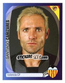 Sticker Santiago Cañizares - UEFA Champions League 2007-2008 - Panini