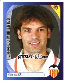 Sticker Fernando Morientes - UEFA Champions League 2007-2008 - Panini