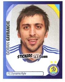 Cromo Goran Gavrancic - UEFA Champions League 2007-2008 - Panini