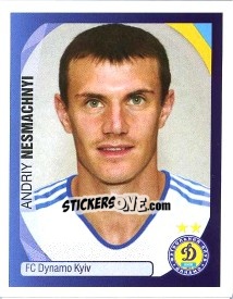 Cromo Andriy Nesmachniy - UEFA Champions League 2007-2008 - Panini