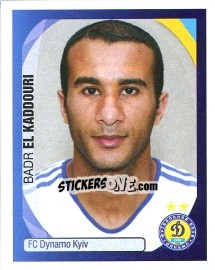 Sticker Badr El Kaddouri - UEFA Champions League 2007-2008 - Panini