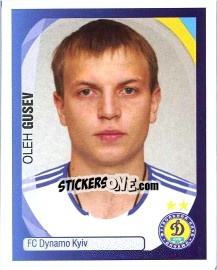 Cromo Oleh Gusev - UEFA Champions League 2007-2008 - Panini