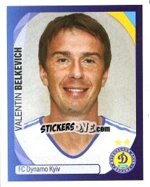 Sticker Valentin Belkevich - UEFA Champions League 2007-2008 - Panini