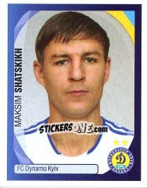 Cromo Maksim Shatskikh - UEFA Champions League 2007-2008 - Panini