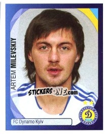 Cromo Artem Milevskiy - UEFA Champions League 2007-2008 - Panini
