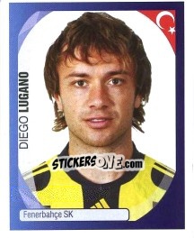 Sticker Diego Lugano - UEFA Champions League 2007-2008 - Panini