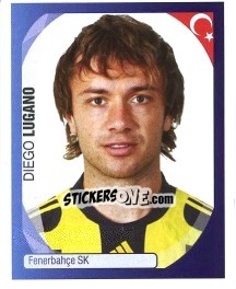 Sticker Diego Lugano - UEFA Champions League 2007-2008 n. 470 - Panini