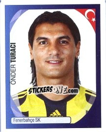 Sticker Önder Turaci - UEFA Champions League 2007-2008 - Panini
