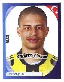 Figurina Alex - UEFA Champions League 2007-2008 - Panini